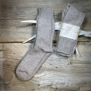 Super Warm Alpaca Sock Coca Brown (Large)